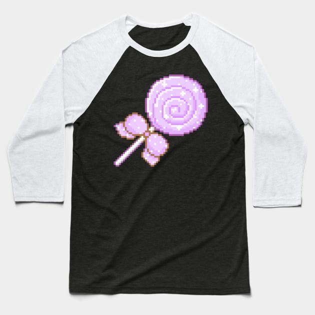 kawaii pastel candy Baseball T-Shirt by WitchyAesthetics